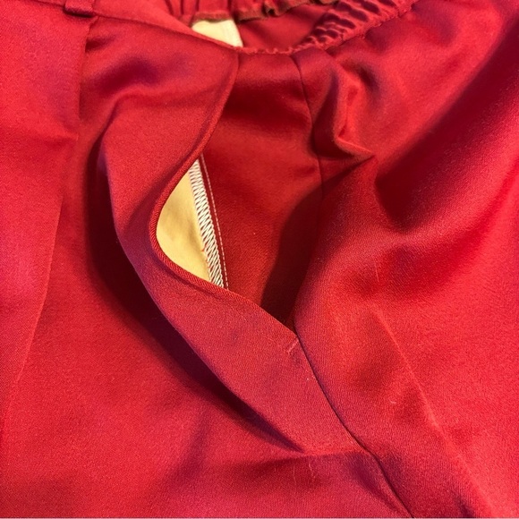 RED BLEYLE WOMENS PANTS SIZE 38 VIRGIN WOOL AND POLYESTER EXCELLENT CONDITION - Picture 5 of 8